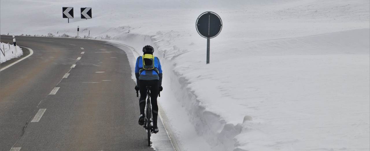 Winter cycling