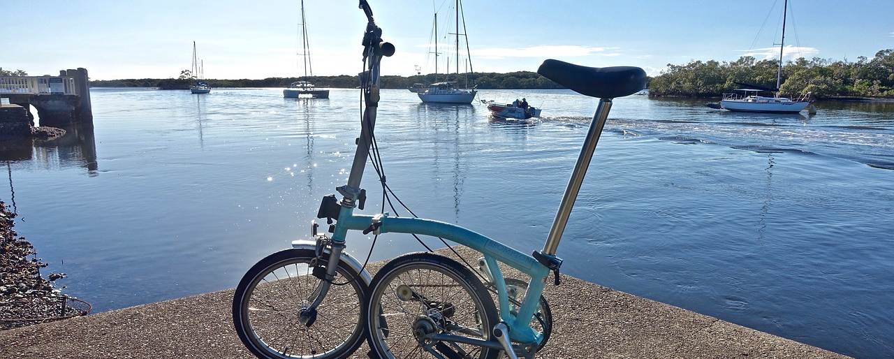 Brompton folding bike